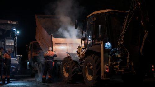 Kompaniya-«Tekhnogrupp»-remontiruyet-dorogu-po-ulitse-Voyennykh-Avtomobilistov-v-Ryazani